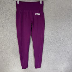 Gymshark Leggings Womens S Purple Seamless Flex High Waisted Pants